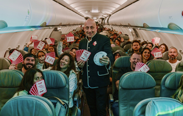 Se hizo la magia en pleno vuelo de PLAY entre Barcelona e Islandia